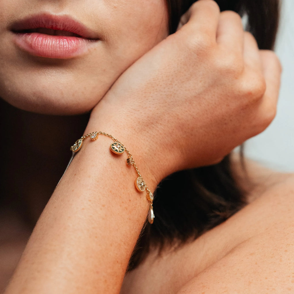 Alizia Reversible Star Charm Bracelet