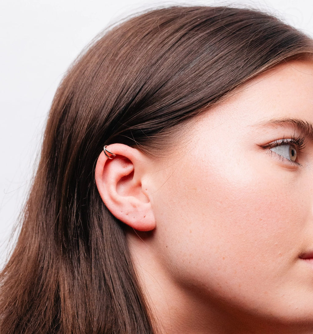 Alizia Ear Cuff Hooped Earrings