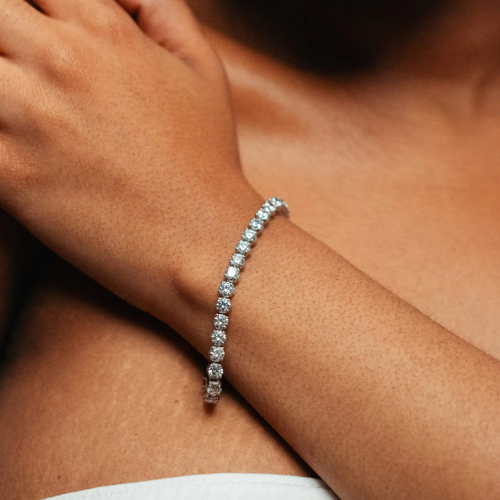 Alizia Round Out Tennis Bracelet