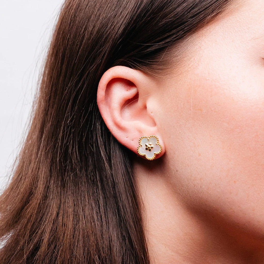 Alizia Clove & Flower Stud Earrings