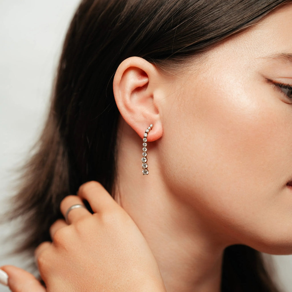 Alizia Tennis Earring Drop Earrings