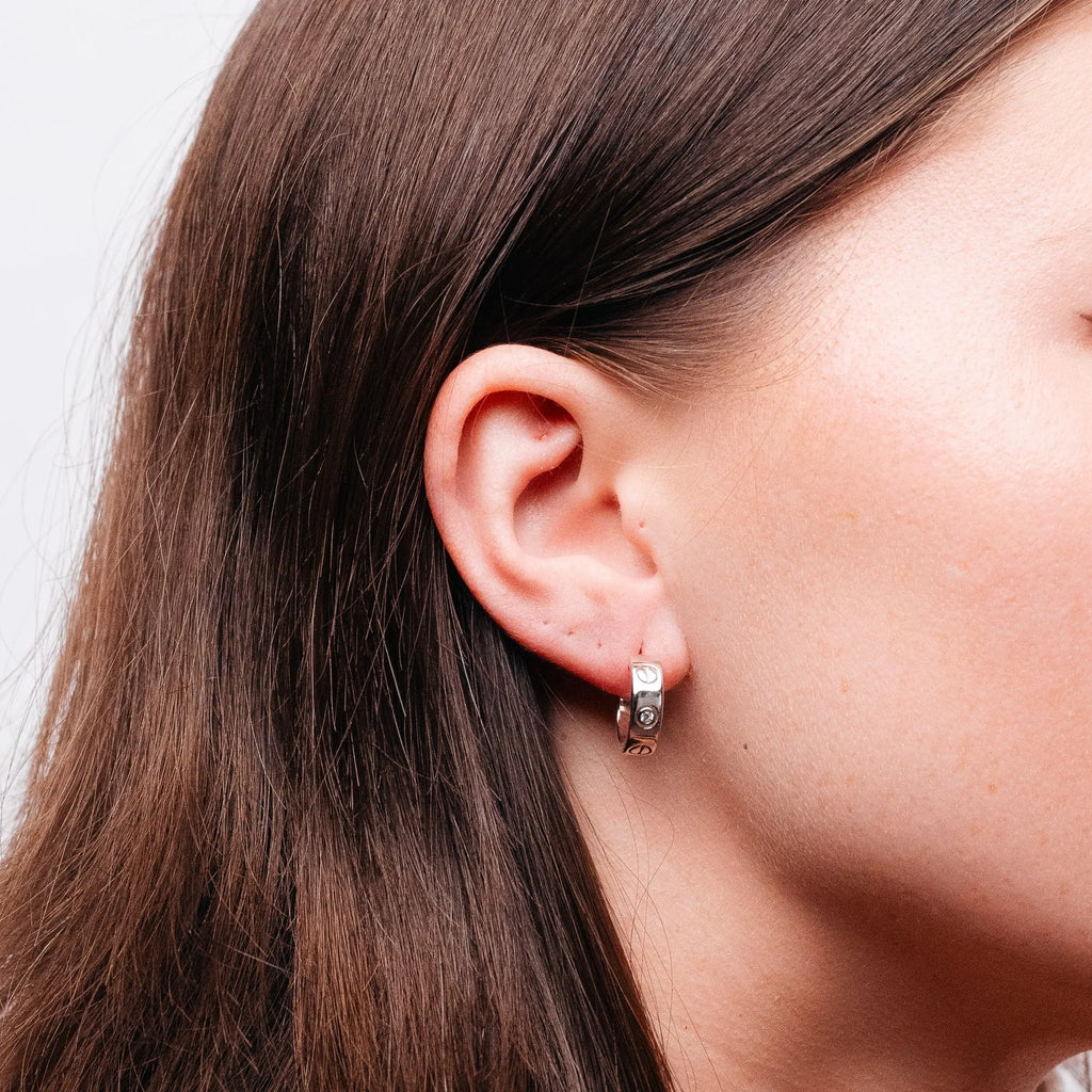 Alizia C Hooped Earrings