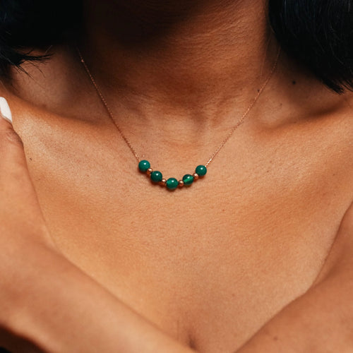Alizia Beaded Short Necklace
