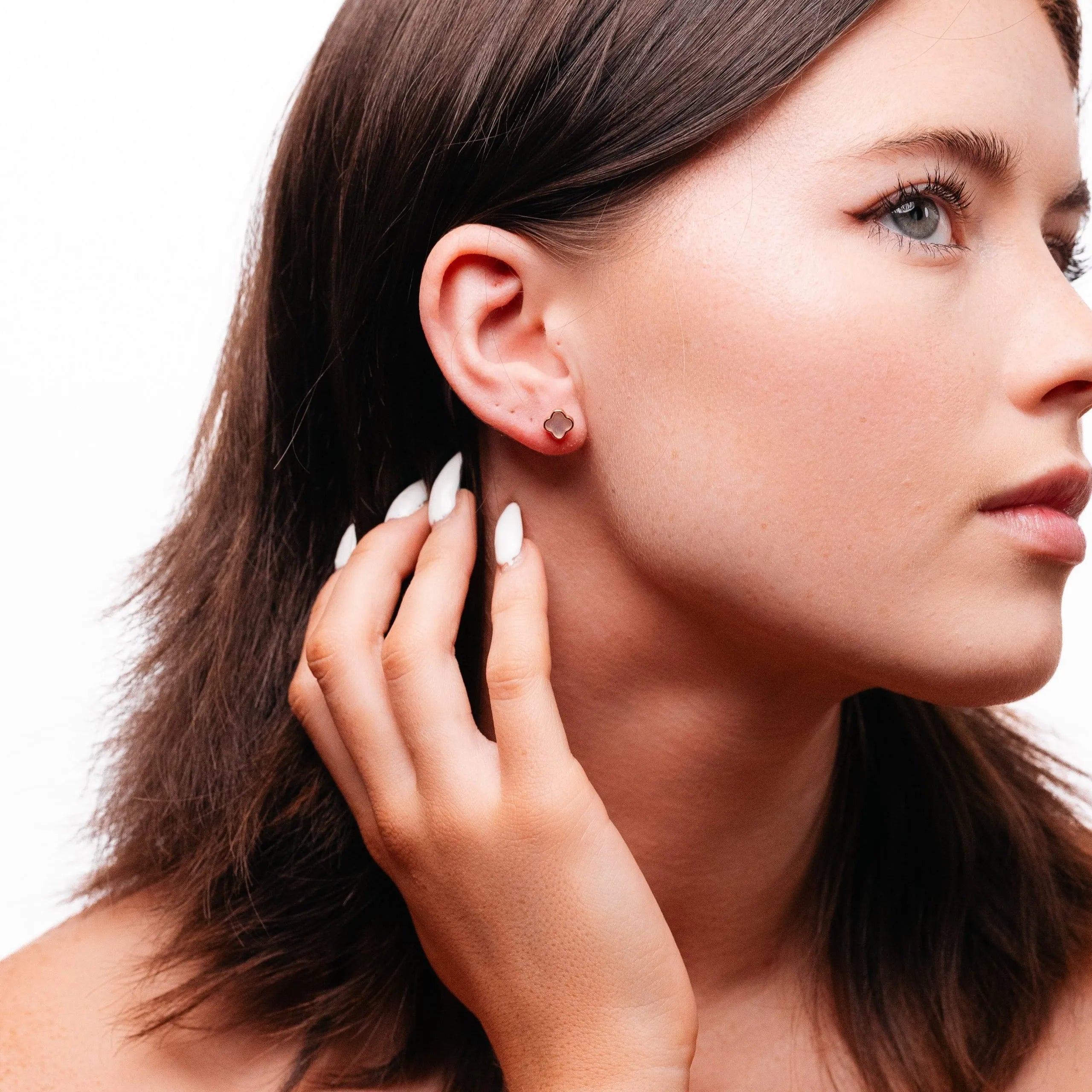 Alizia Marble Clove Earring