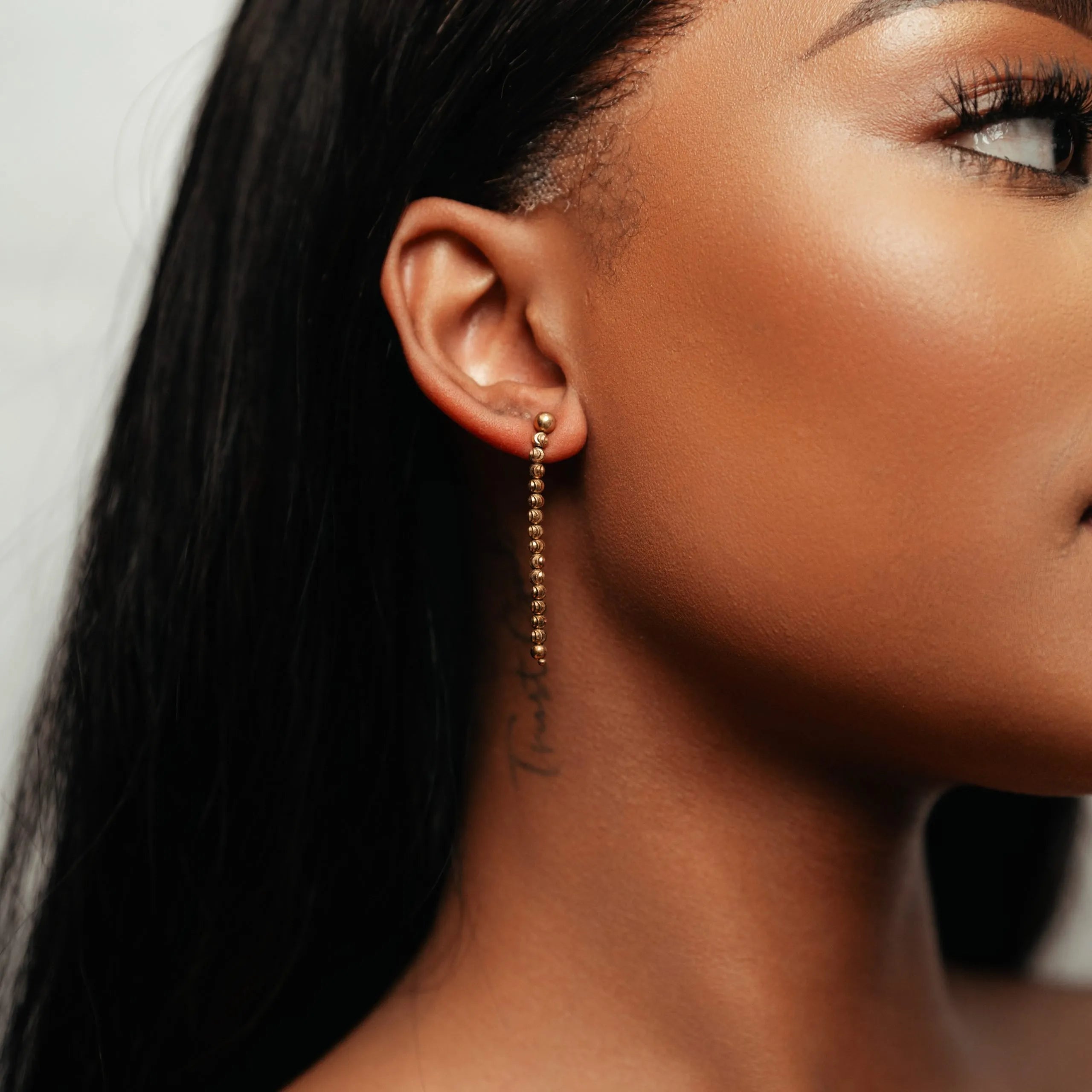 Alizia Dainty Long Drop Earrings