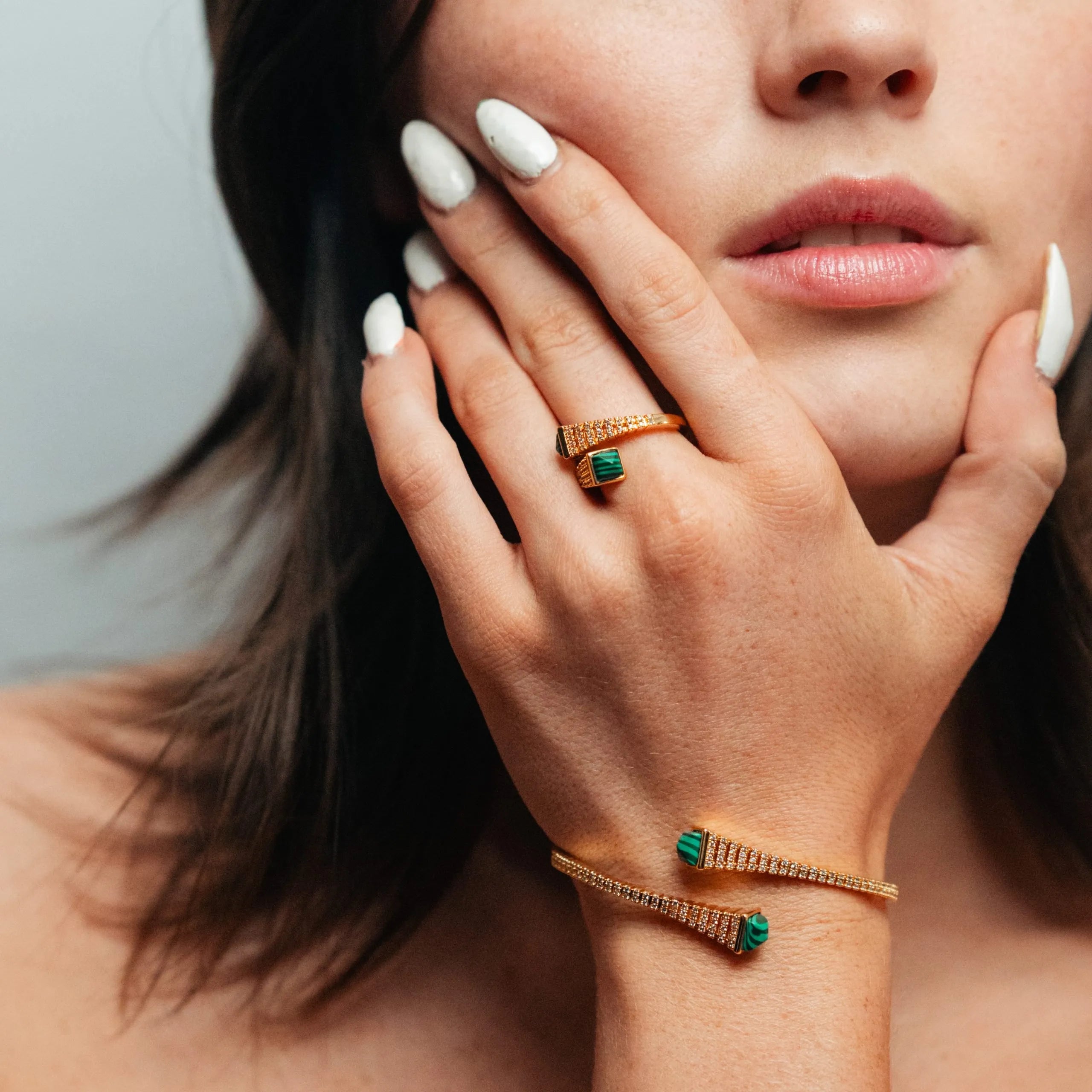 Alizia Open Jewels + Ring Bangle