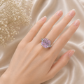 Alizia Square Emerald Cut Ring Size 6