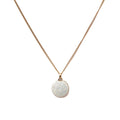 Alizia Big Crystal Circle Short Necklace