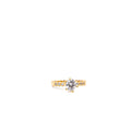 Alizia Honeycomb Solitaire Ring