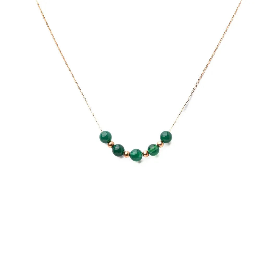 Alizia Beaded Short Necklace