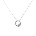 Alizia Leaf Loop Short Necklace