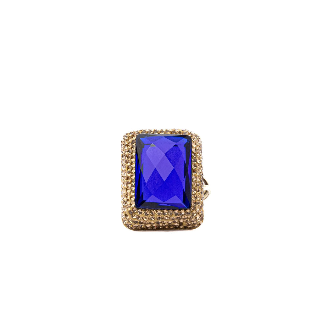 Alizia Crystal Outline Jewel Ring