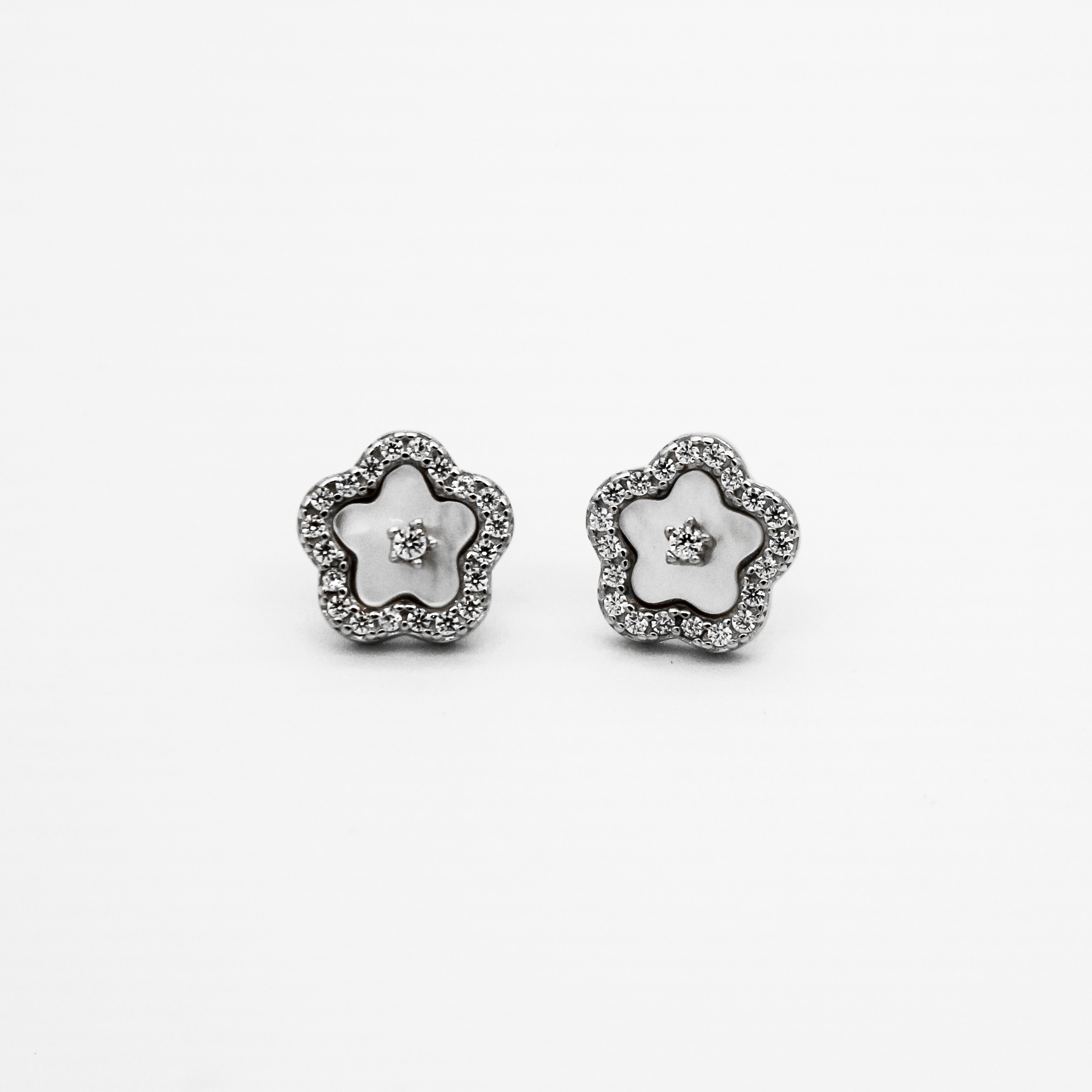 Alizia 5 Leaf Clover Stud Kiddie Earrings
