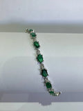 Alizia Oval Jewels Tennis Bracelet