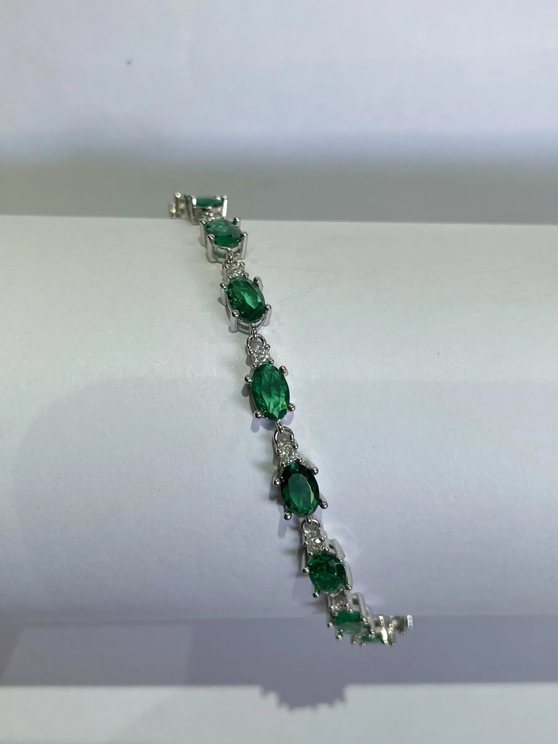 Alizia Oval Jewels Tennis Bracelet