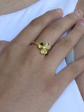 Alizia Small Iris Ring Size 8