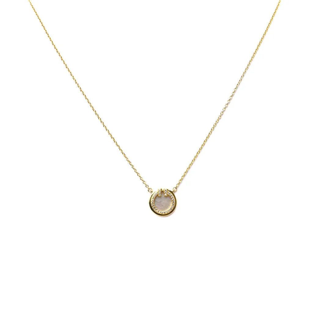Alizia Double T Short Necklace
