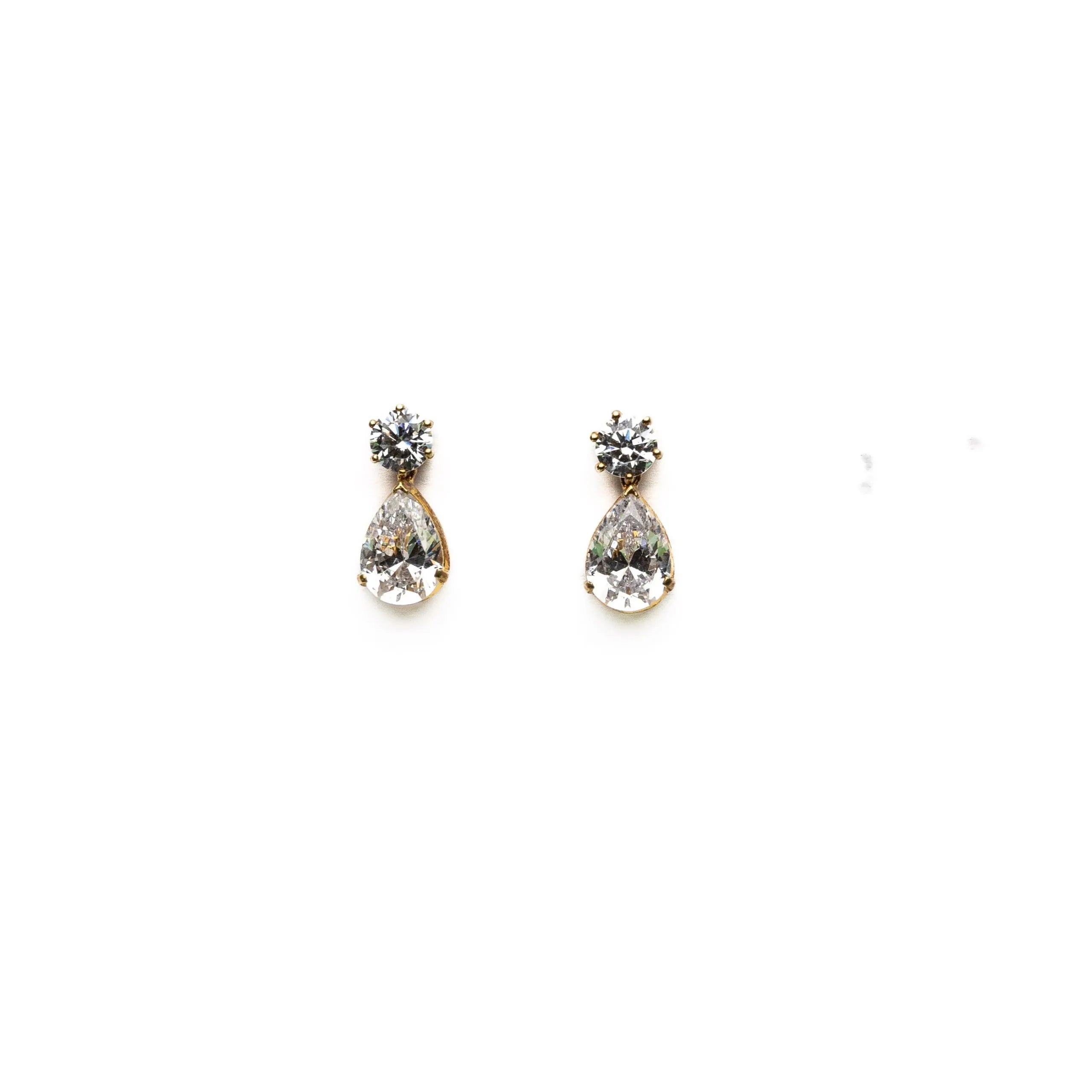 Alizia Crstal Drop Drop Earrings