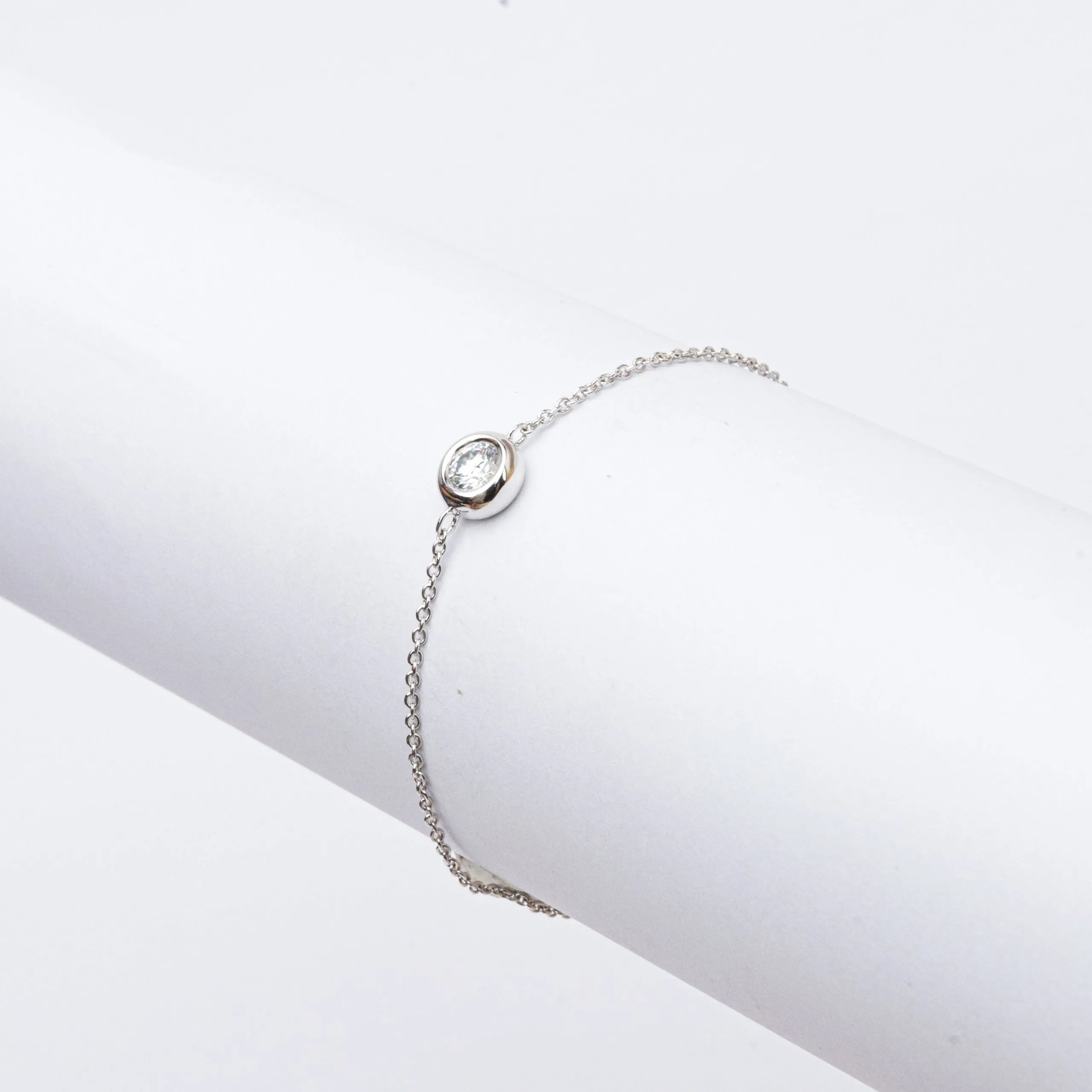 Alizia Moissanite Gold Bracelet