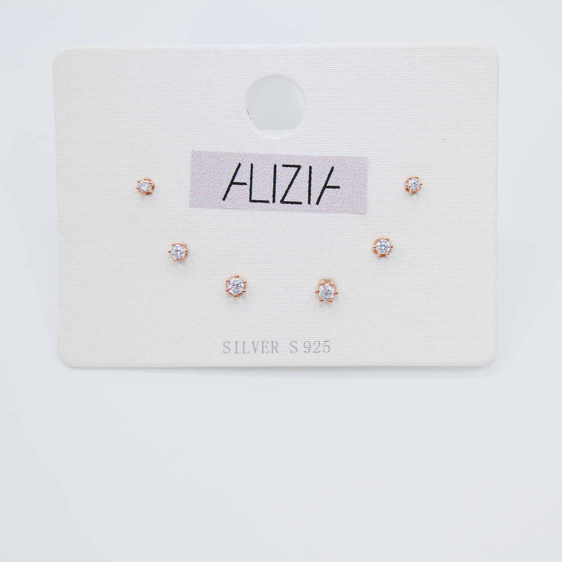 Alizia 3 Pack Star Stud Earrings-