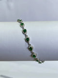 Alizia Crystal Pear Shape Jewels Tennis Bracelet