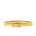 Alizia Solid Buckle Bangle