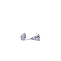 Alizia Raindrop Halo Stud Earrings