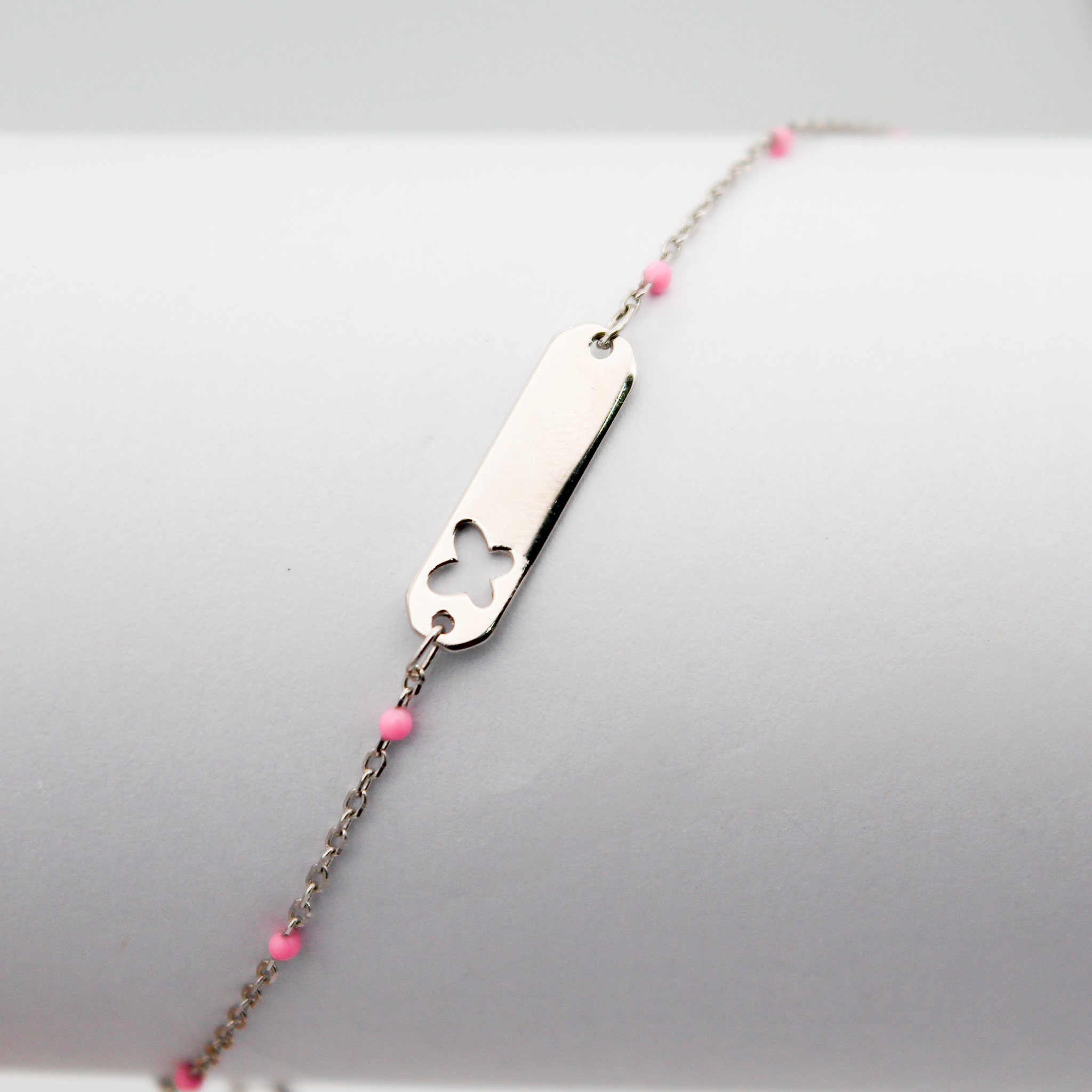 Alizia Butterfly Kiddie Bead Bracelet