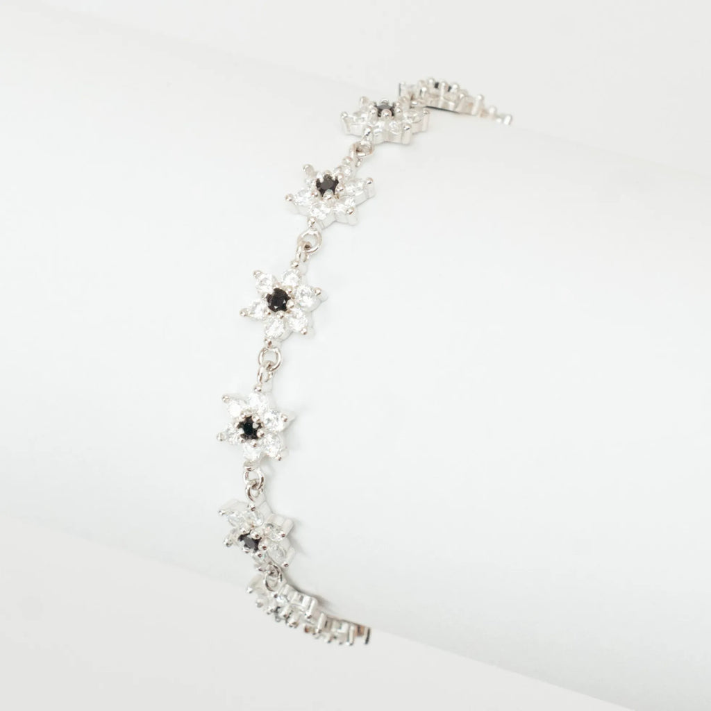 Alizia Flower Tennis Bracelet