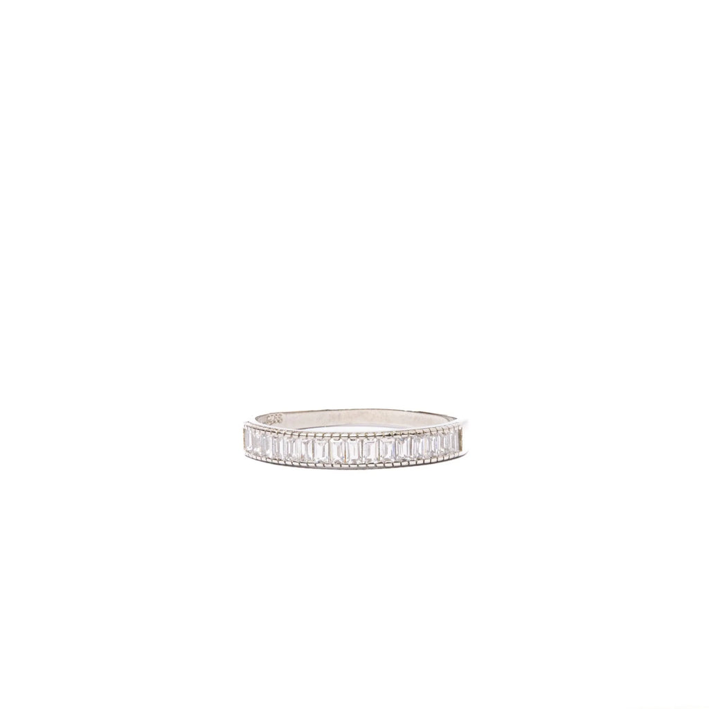 Alizia Half Baguette Ring