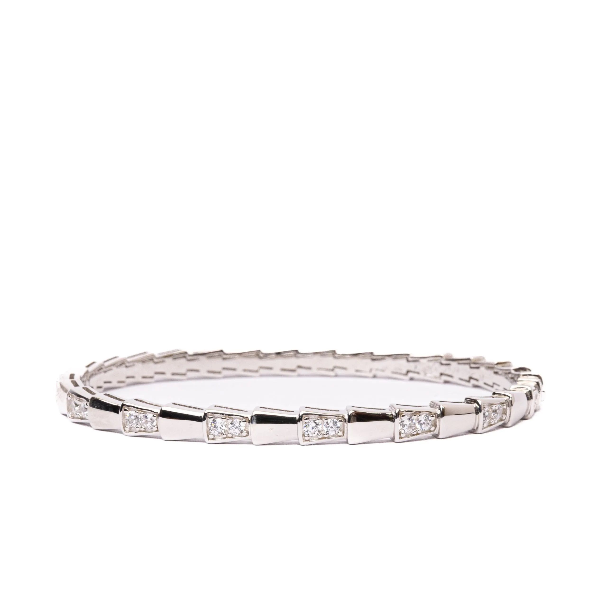 Alizia Single Serpent Drape Bangle