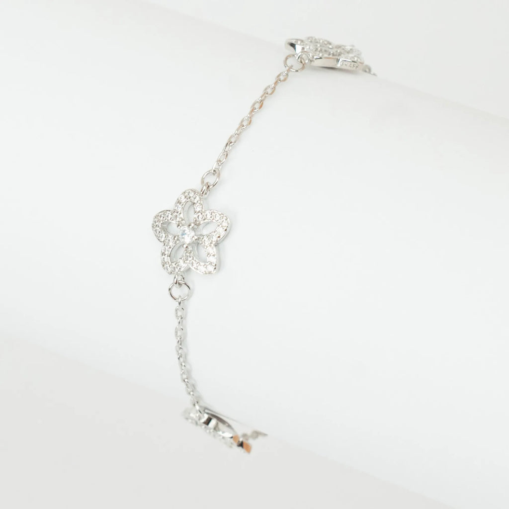 Alizia Flower Charm Bracelet