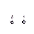 Alizia Flower Hooped Earrings