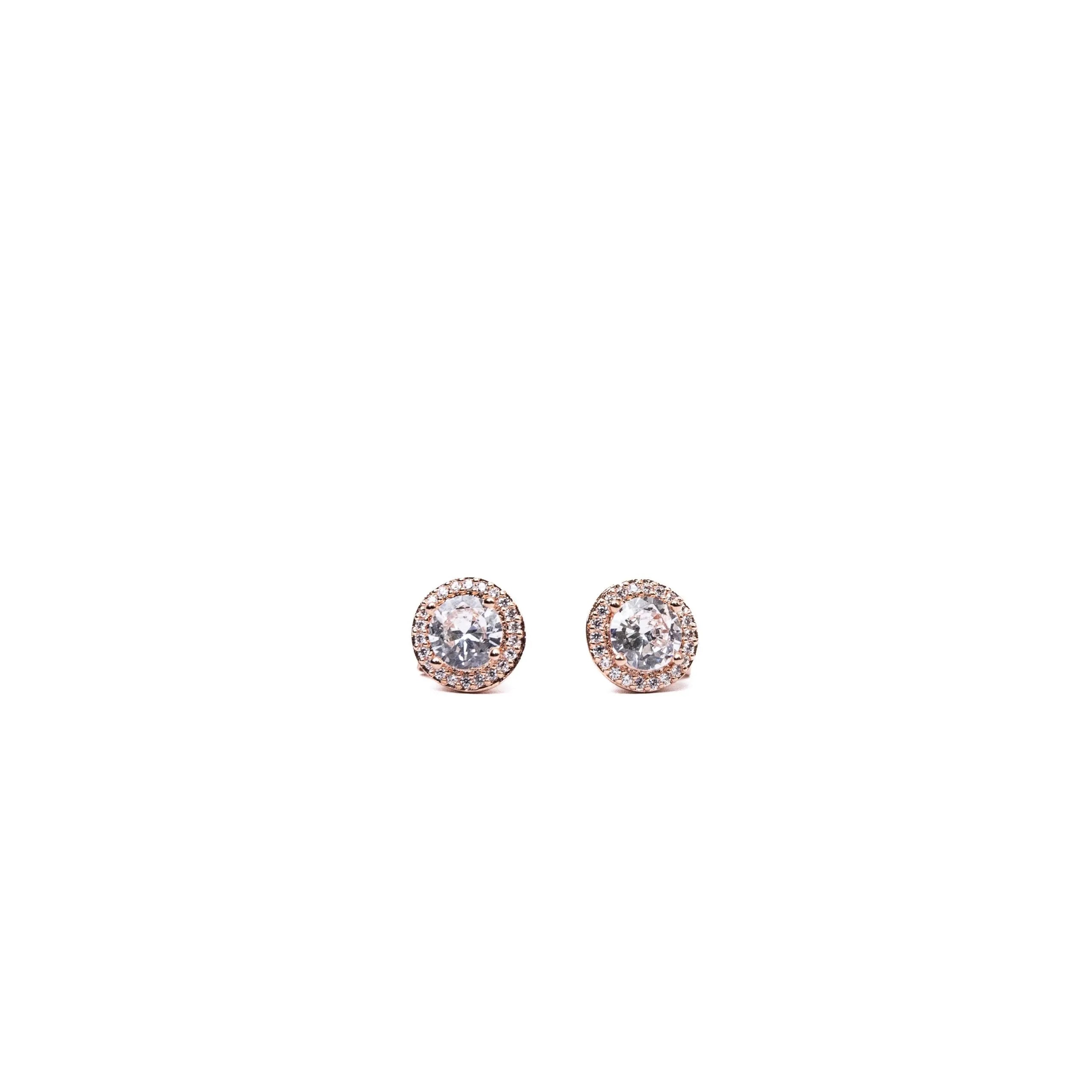 Alizia Halo Stud Stud Earrings