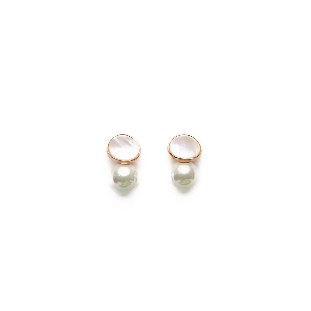 Alizia Mother of Pearl Drop Earrings