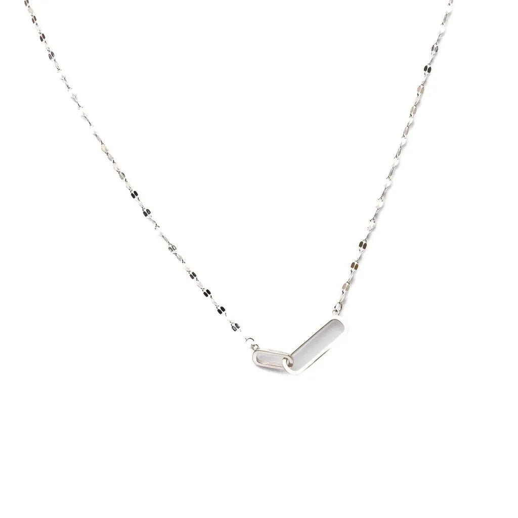 Alizia Big Link Small Link Short Necklace