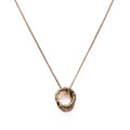 Alizia Linked Circles Short Necklace
