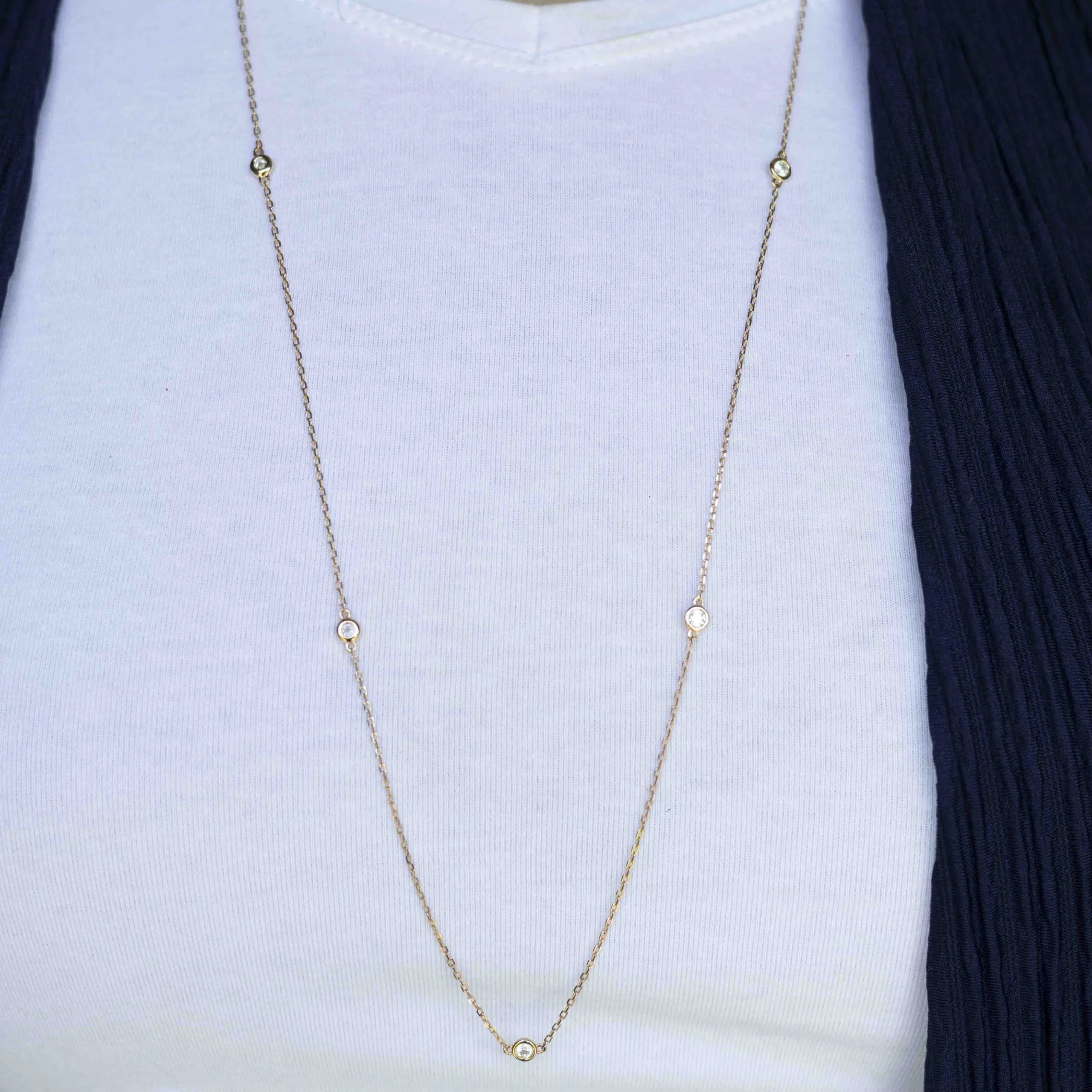 Alizia Luna Long Necklace