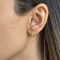 Alizia Bubble Hooped Earring