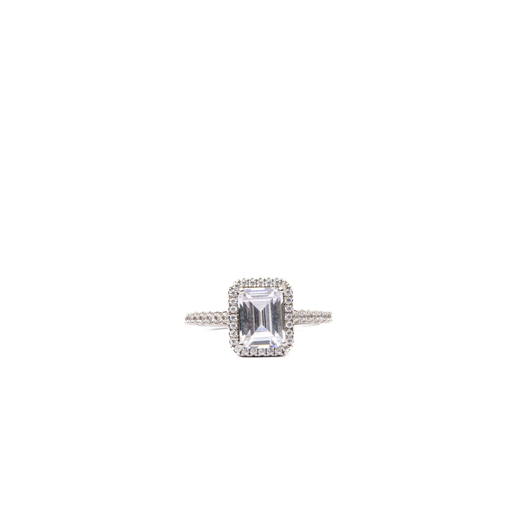 Alizia Big Emerald Ring