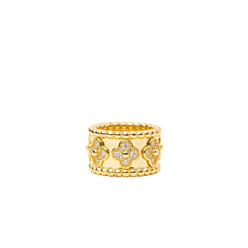 Alizia Thick Flower Ring