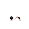 Alizia Oval Big Jewel Crystal Outline Earring
