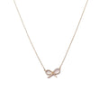 Alizia Dainty Bow Short Necklace