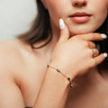 Alizia Emerald Crystal Bracelet
