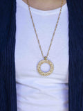 PHANTASYA Big Circle Necklace