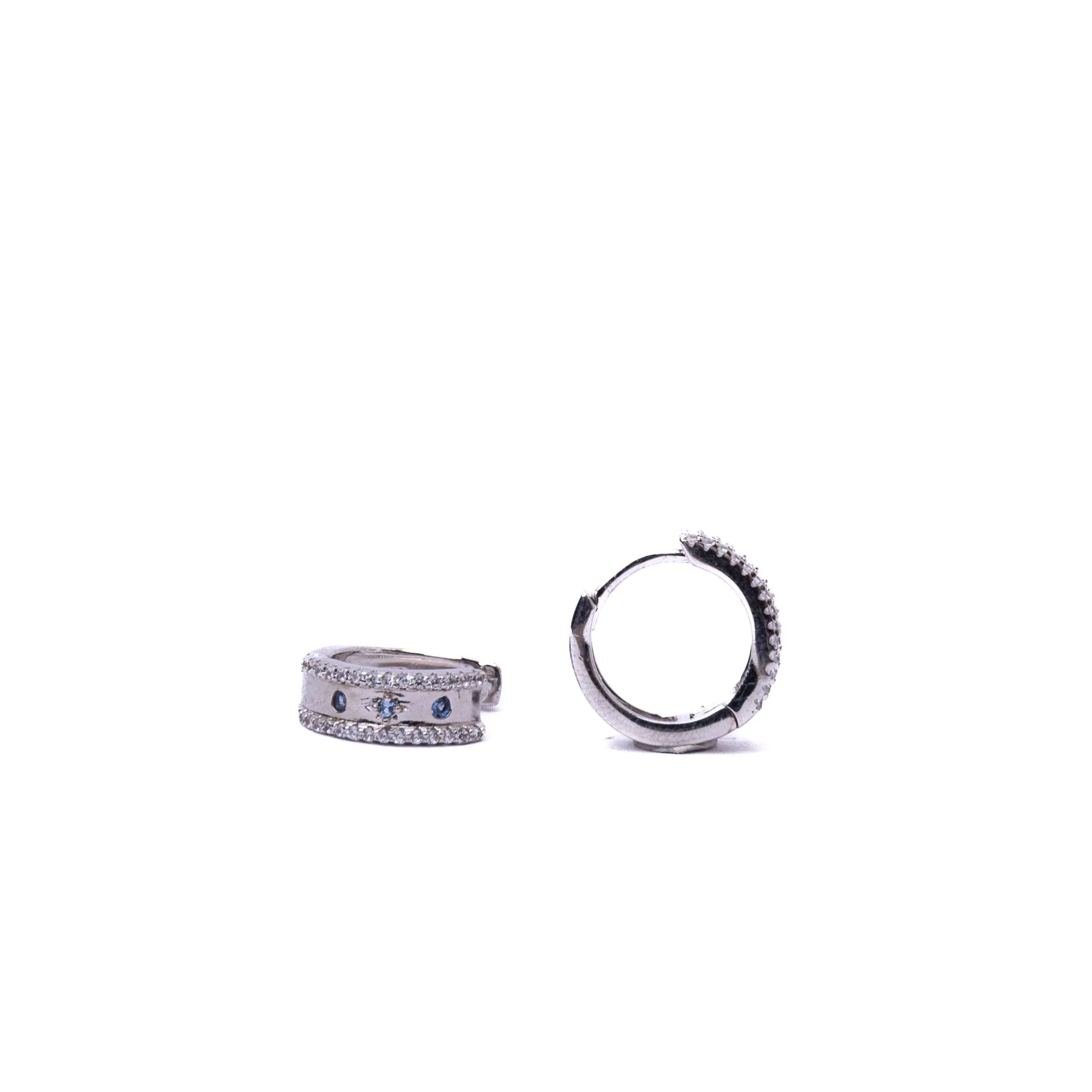 Alizia Colour Huggie Hooped Earrings