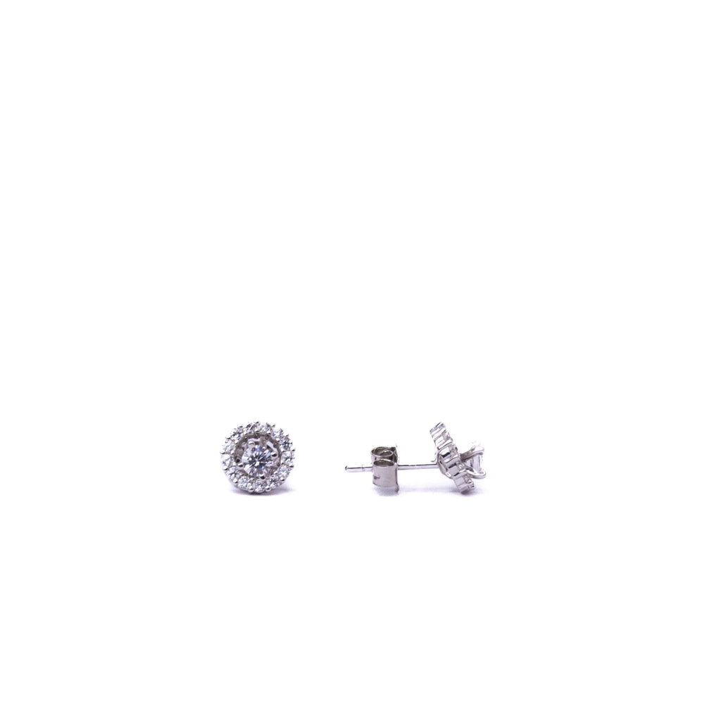 Alizia Halo Loose Stud Small Stud Earrings