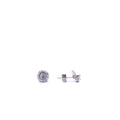 Alizia Halo Loose Stud Small Stud Earrings