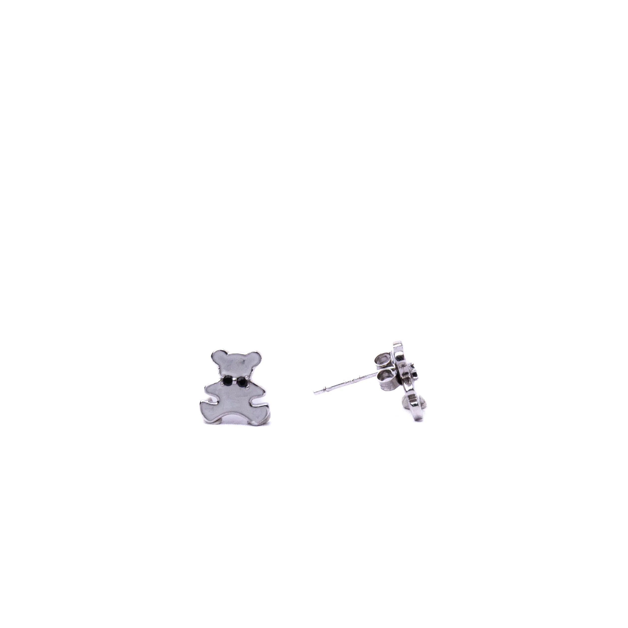 Alizia Baby Bear Stud Kiddie Earrings