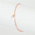 Alizia Link Charm Heart Bracelet
